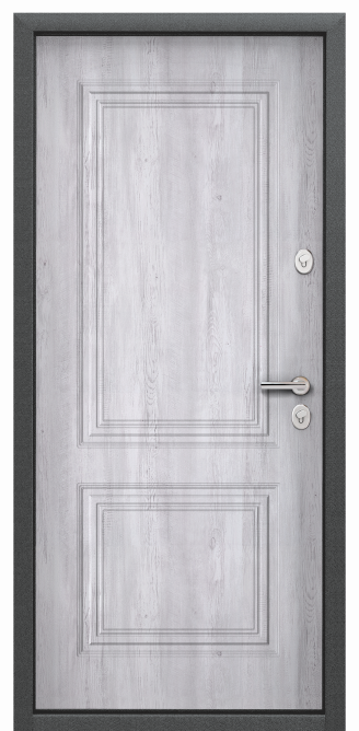 DELTA MP FDL-EI 30, Панель MDF с ПВХ покрытием, D6-27, ПВХ Санторини белый в Новосибирске