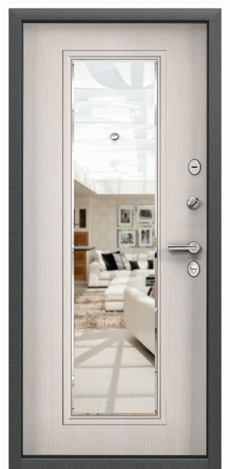 DELTA PRO MP, Панель MDF с ПВХ покрытием, СК6-СМ, Лиственница белая (арт. ПВХ Лиственница белая) в Новосибирске